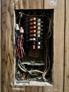 Electrical Panel Before UT MR AMP